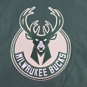Milwaukee Bucks Green Hoodie NBA Exclusive Collection Men's Size M